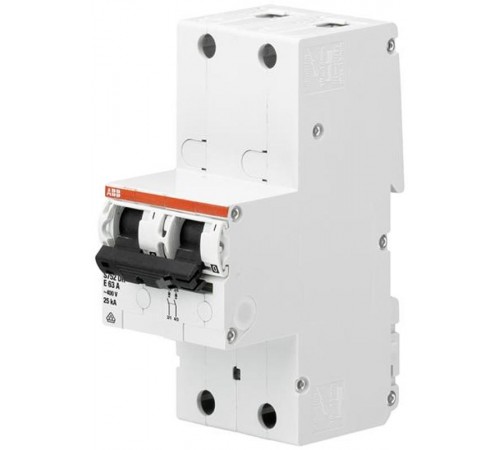 Выключатель автоматический двухполюсный S752DR (селективный) 32А E 25кА (S752DR-E32)  2CDH782010R0322  ABB