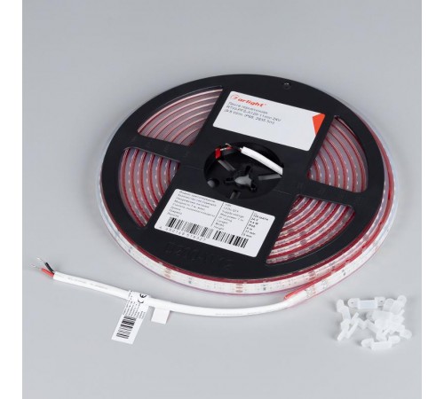 Лента светодиодная герметичная RTW-PFS-A120-11mm 24V Blue (9.6 W/m, IP68, 2835, 5m) (arlight, -)  033787  Arlight