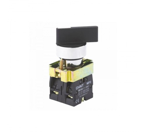 Переключатель NP2-BJ75 3 положения с возвратом (1НО), 1НЗ +1НО, IP40 (R)  576085  CHINT