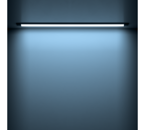 Светильник светодиодный линейный WLF-2 IP40 1200*76*24мм 36W 3260lm 6500K сталь 1/20  844425336  Gauss