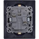 Inspiria Антрацит Розетка 2-ая с заземлением со шторками в сборе 16А 250В винтовые зажимы  673453  Legrand