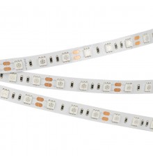 Светодиодная лента RT-B60-10mm 12V Green (14.4 W/m, IP20, 5060, 5m) (Arlight, 14.4 Вт/м, IP20)  012337(2)  Arlight