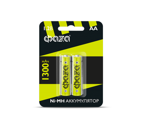 Батарея аккумуляторная AA 1300мАч Ni-MH BL-2  5002944  ФАZА