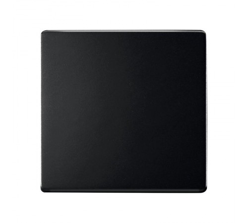 Клавиша для выключателя черного матового цвета S82 Concept