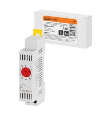 Термостат модульный ТМ-2 NC (обогрев) на DIN-рейку, 10 А, 230 В, от -10 до +80 °C  SQ0832-0055  TDM