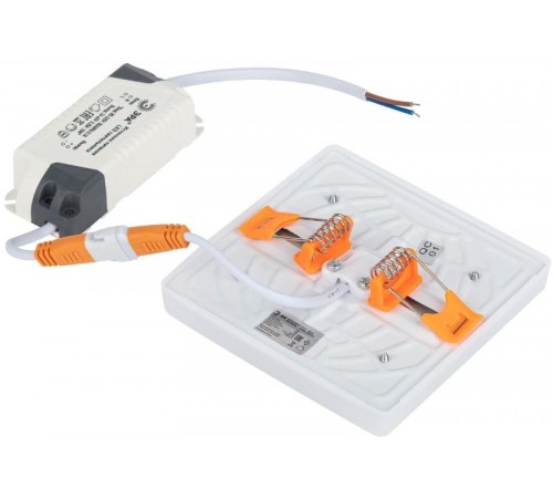 Светильник светодиодный встраиваемый LED 12-10-4K квадратный регулируемый 10Вт 4000K  Б0054324  ЭРА