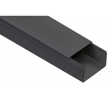 Кабель-канал 80х60 "ЭЛЕКОР" черный (8м)   EL-KK10-080-060-1-K02  IEK