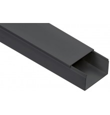 Кабель-канал 80х60 "ЭЛЕКОР" черный (8м)   EL-KK10-080-060-1-K02  IEK
