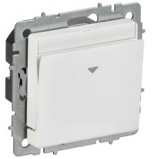 BRITE Выключатель карточный 30А ВС10-1-8-БрАБ арктический белый   BR-V11-0-10-K91  IEK