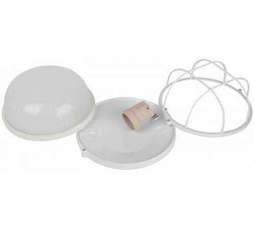 Светильник пылевлагозащищенный под лампу для ЖКХ НБП 03-60-002 в инд. упаковке 60Вт, Е27, 220В, IP54, У3  Б0048421  ЭРА