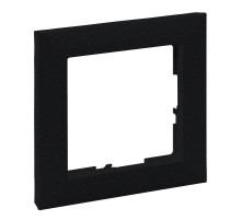 SUNO Рамка декоративная универсальная 1-постовая Цвет "Антрацит"  721521  Legrand
