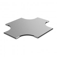 Крышка к переходу крестообразному плавному 100х50, толщ. 0,7 мм, Сендзимир цинк, 021515  КПХП-100х50-0,7-СЦ   Ostec