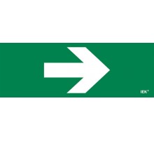 Этикетка самоклеящаяся 280х100мм "Направляющая стрелка"  LPC10-1-28-10-STR  IEK