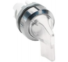 Переключатель M2SS5-21C (длинная ручка) прозрачный 2-х позиционн ый с подсветкой (только корпус) 90# с фиксацией  1SFA611204R2108  ABB