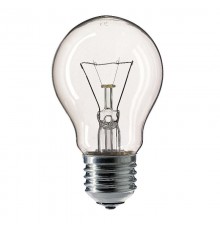 Лампа накаливания ЛОН Stan 75W E27 230V A55 CL 1CT/12X10  926000004004  PHILIPS