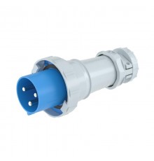 Вилка кабельная IP67 63A 2P+E 230V  DIS2186333  DKC