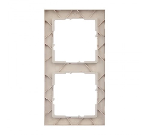 SUNO Рамка декоративная универсальная 2-постовая Цвет "Песочный"  721532  Legrand