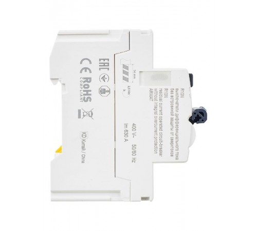 Выключатель дифференциальный (УЗО) R10N 4P 63А 300мА тип AC ARMAT  AR-R10N-4-063C300  IEK