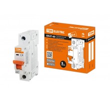 Выключатель автоматический однополюсный ВА47-60 1Р 4А 6кА х-ка С  SQ0223-0071  TDM