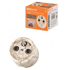 Розетка TV+R+ SAT проходная мраморная "Болонь"  SQ1820-0158  TDM