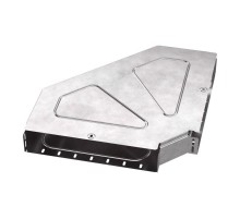 Угол горизонтальный 90 градусов с крышкой Стандарт 400х80   PR16.0623  Промрукав