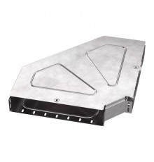 Угол горизонтальный 90 градусов с крышкой Стандарт 400х80   PR16.0623  Промрукав