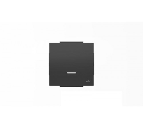 Клавиша для механизма клавишного светорегулятора арт.8160.1, серия SKY, цвет чёрный барх.2CLA856010A1501 ABB