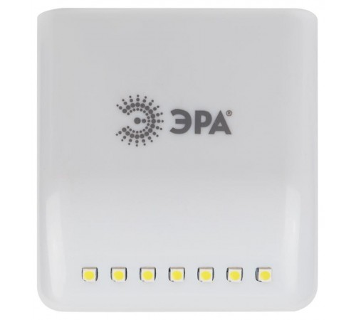 Светильник пушлайт (подсветка)  SB-404 универсальная в шкаф [7SMD LED, сенсор, 2xAAA, бл.]  Б0042658  ЭРА