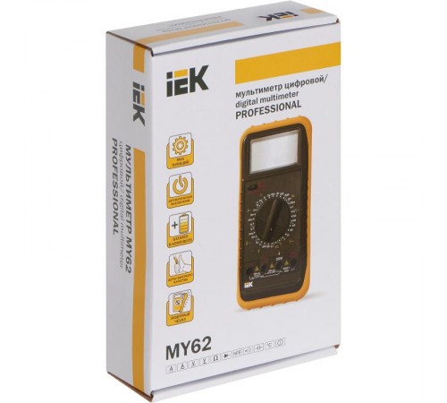 Мультиметр цифровой  Professional MY62   TMD-5S-062  IEK