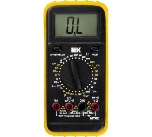 Мультиметр цифровой  Professional MY62   TMD-5S-062  IEK