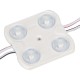 Модуль герметичный CRAFT-2835-4-12V White 170deg (45x43mm, 1.6W, IP67)  024840  Arlight
