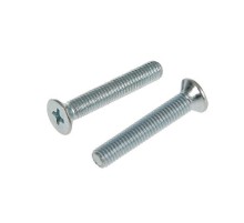 Винт DIN965 с потайной головкой оцинк. М6х40 (40 шт) - коробка с ок. ( 0,333 кг)  105243  Tech-KREP