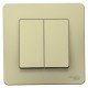 Blanca Бежевый С/У Выключатель 2-кл (cх.5), 10А, 250B  BLNVS010507  SE