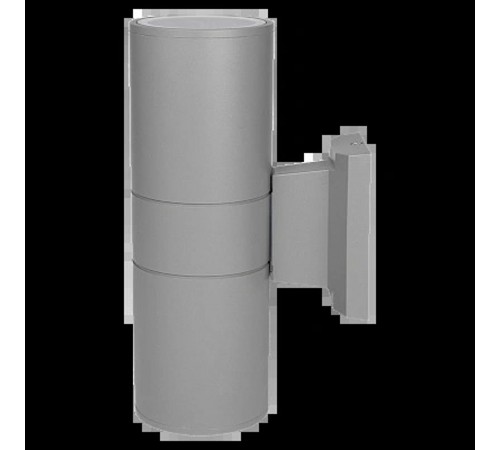 Светильник светодиодный архитектурный ДБУ PWL-26090/30D 2x5w 6500K GR IP65 фасадный  .1018601B  JAZZWAY