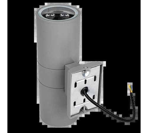 Светильник светодиодный архитектурный ДБУ PWL-26090/30D 2x5w 6500K GR IP65 фасадный  .1018601B  JAZZWAY