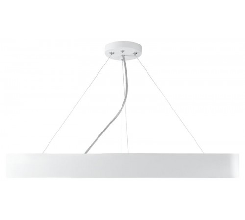 Светильник светодиодный Geometria Quadro SPO-161-W-40K-060 60Вт 4000К 5500Лм IP40 600*600*80 белый подвесной Лт  Б0058892  ЭРА