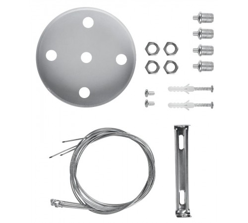 Светильник светодиодный Geometria Quadro SPO-161-W-40K-060 60Вт 4000К 5500Лм IP40 600*600*80 белый подвесной Лт  Б0058892  ЭРА