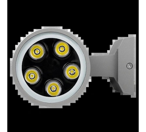 Светильник светодиодный архитектурный ДБУ PWL-26090/30D 2x5w 6500K GR IP65 фасадный  .1018601B  JAZZWAY