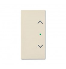 SRB-2-92 Клавиша двойная free@home, жалюзи, Basic 55, цвет слоновая кость  6220-0-0642   2CKA006220A0642  ABB