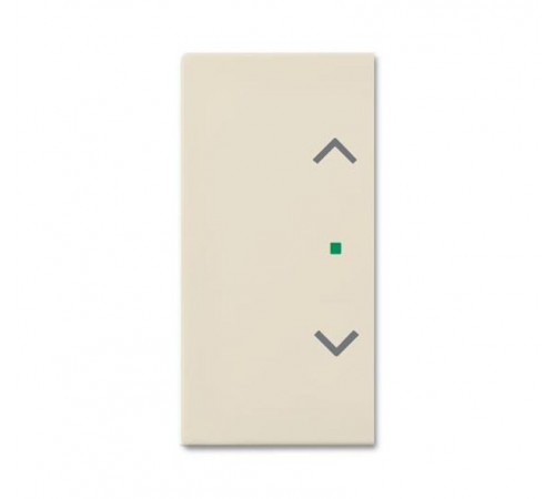 SRB-2-92 Клавиша двойная free@home, жалюзи, Basic 55, цвет слоновая кость  6220-0-0642   2CKA006220A0642  ABB