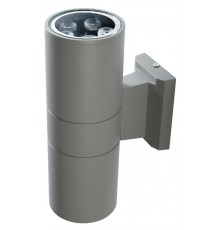Светильник светодиодный архитектурный ДБУ PWL-26090/30D 2x5w 6500K GR IP65 фасадный  .1018601B  JAZZWAY