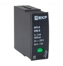 Сменный модуль к ОПВ-D In-5кА 275В с сигнализацией  opv-d-module EKF