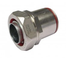 Взрывозащищенная Ex e муфта жесткая труба-металлорукав. DT 20 мм. DN20. Ник. латунь. IP66/67  EX6117-2020  DKC