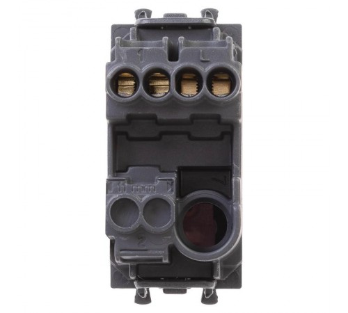 Кнопка модульная, "Avanti", "Черный матовый", 1 модуль  4412151  DKC