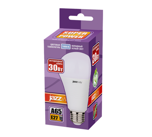 Лампа светодиодная PLED- SP A65 E27 5000K 230/50  .5019720  Jazzway