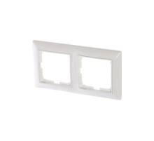 ABB Basic 55 Альп. белый Рамка 2-ая  1725-0-1480   2CKA001725A1480  ABB