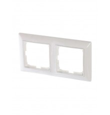 ABB Basic 55 Альп. белый Рамка 2-ая  1725-0-1480   2CKA001725A1480  ABB