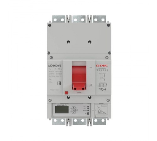 Выключатель автоматический в литом корпусе YON MD1600N-MR2  MD1600N-MR2  DKC