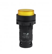 Кнопка с подсветкой OptiSignal Compact D22 C7-PL-M501 желтая 1НЗ 230 В AC XB7NW35M2  362102  КЭАЗ