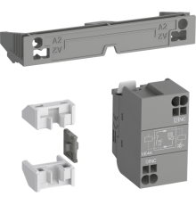 Блокировка реверсивная электромеханическая VEM4K для контакторов AF09-AF38...K с втычными клеммами  1SBN030113R1000  ABB